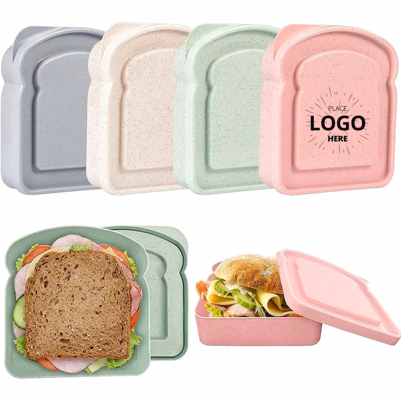 Plastic Sandwich Container with Lid