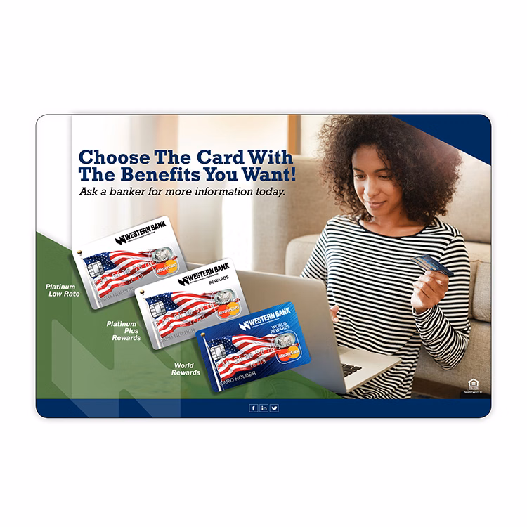 Fabric Counter Mat w/ Heavy-Duty Backing (12"x18"x1/4") PREMIUM