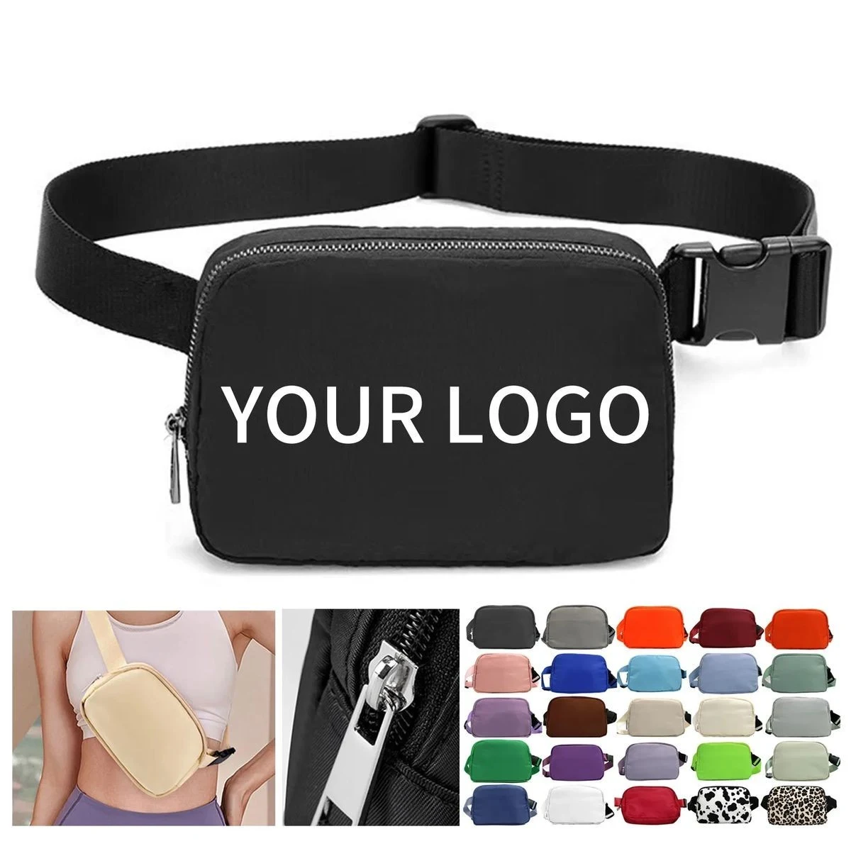 Sports Waist Bag with Adjustable Strap 1