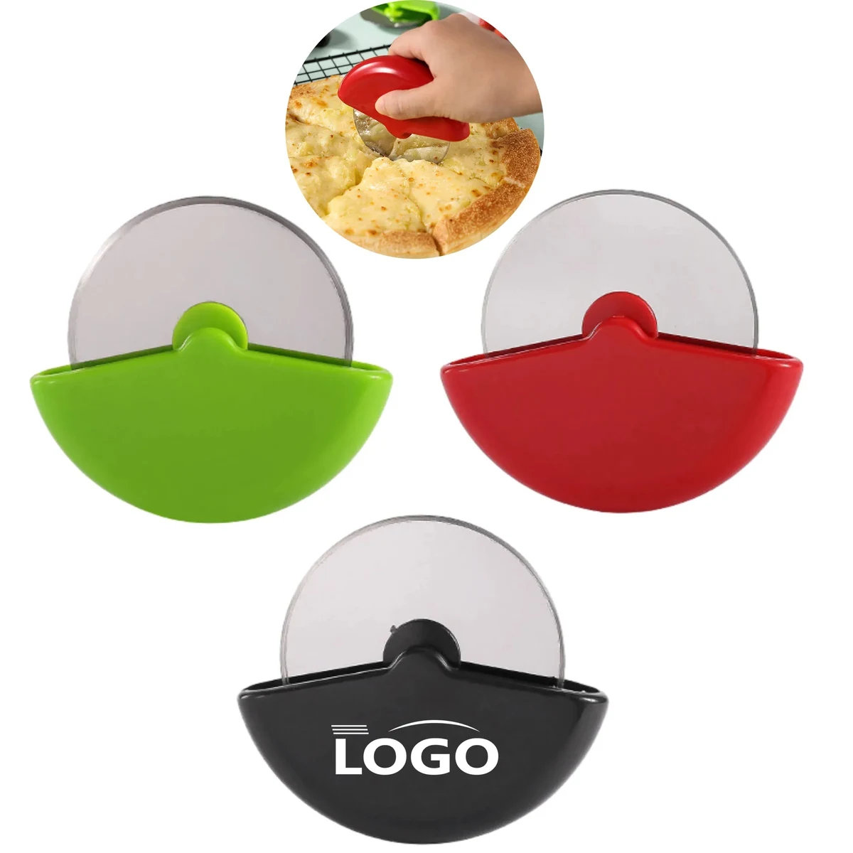 MOQ 50pcs Kitchen Pizza Cutter 1