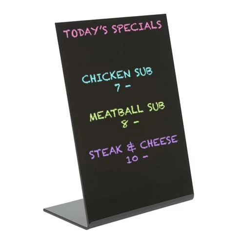 Countertop Wet Erase Board - 8.5"w x 11"h 1