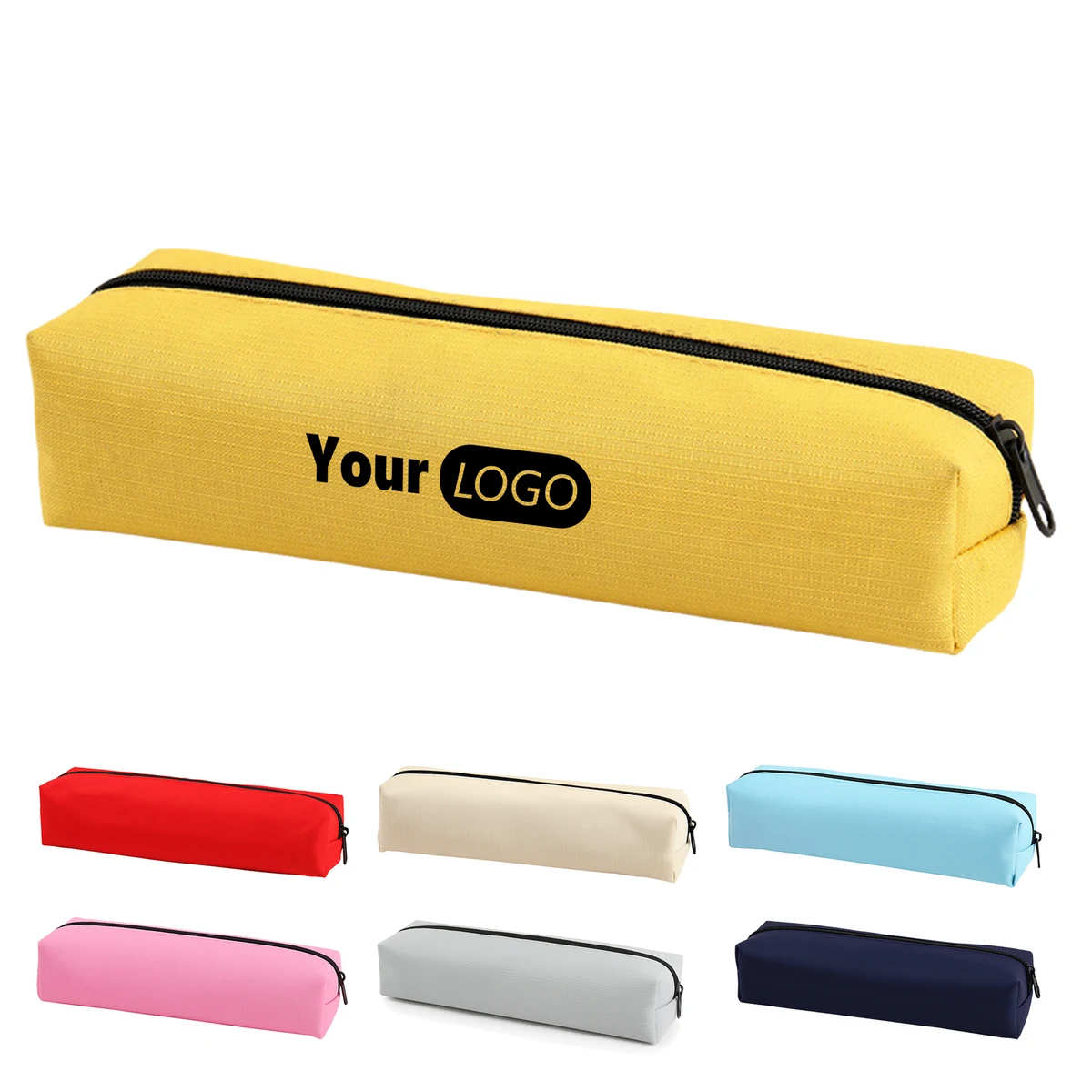 Custom Oxford Zippered Pencil Case Bag 1