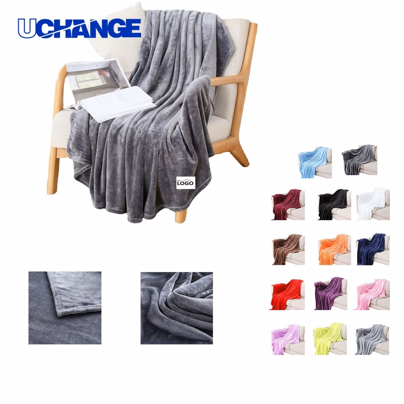 Interwoven Sofa Fleece Blanket