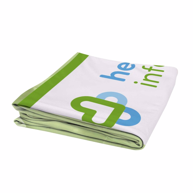 4'W x 54"H EuroFit™ Straight Wall Graphic Cover (Recycled Polyester Knit)