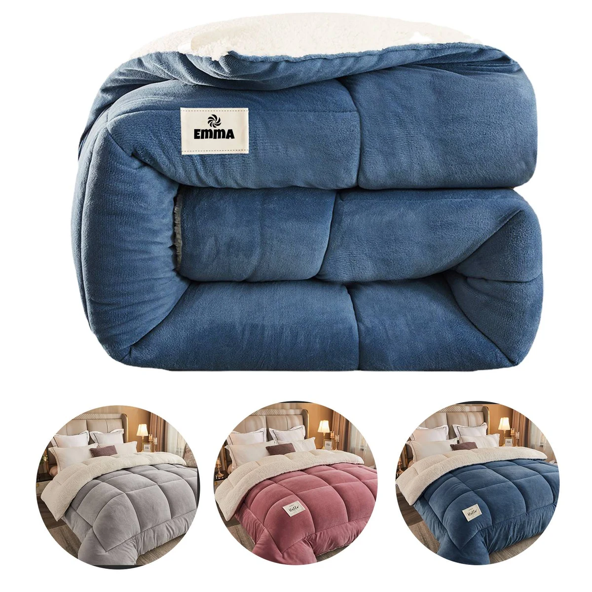 Plush Bedding Comforter Soft Warm 1
