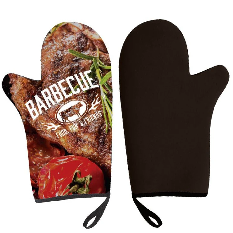 Full Color Oven BBQ Mitt 1