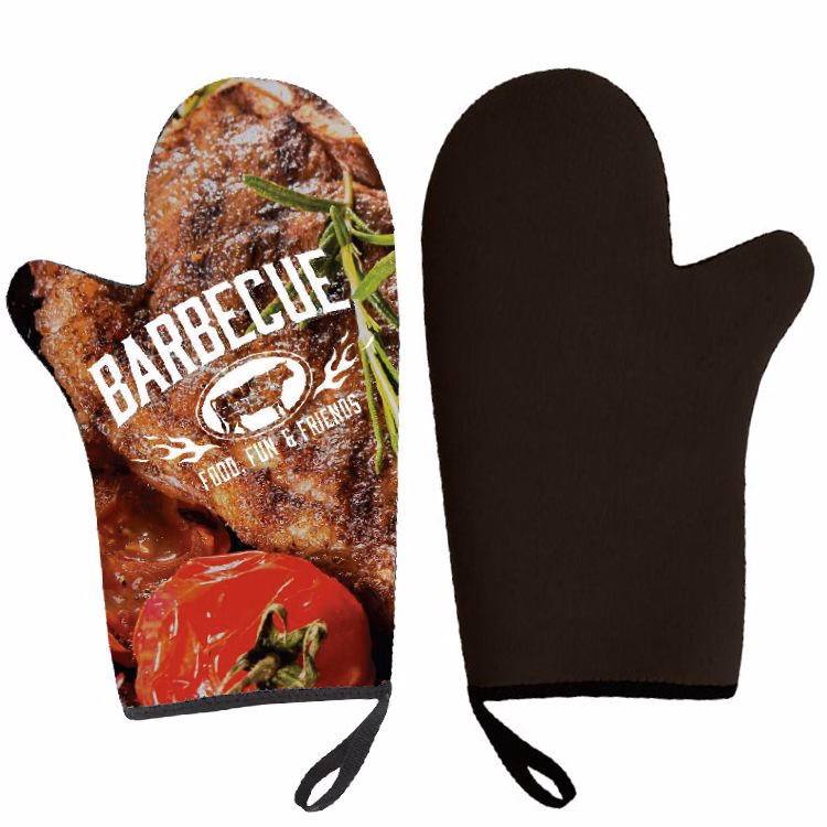 Full Color Oven BBQ Mitt