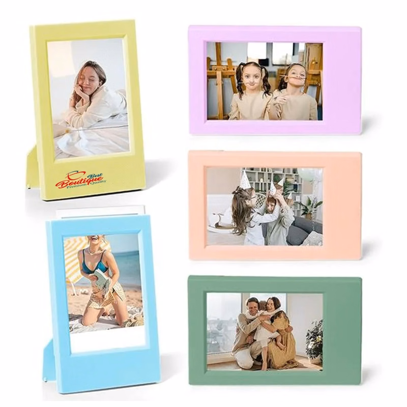 3" Colorful Polaroid Stand Table Photo Frame
