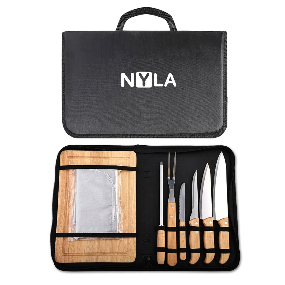 8Pcs Bbq Grill Tools Set 1