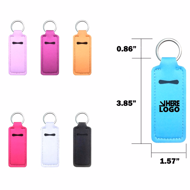 Portable Keychain Lip Balm Holder