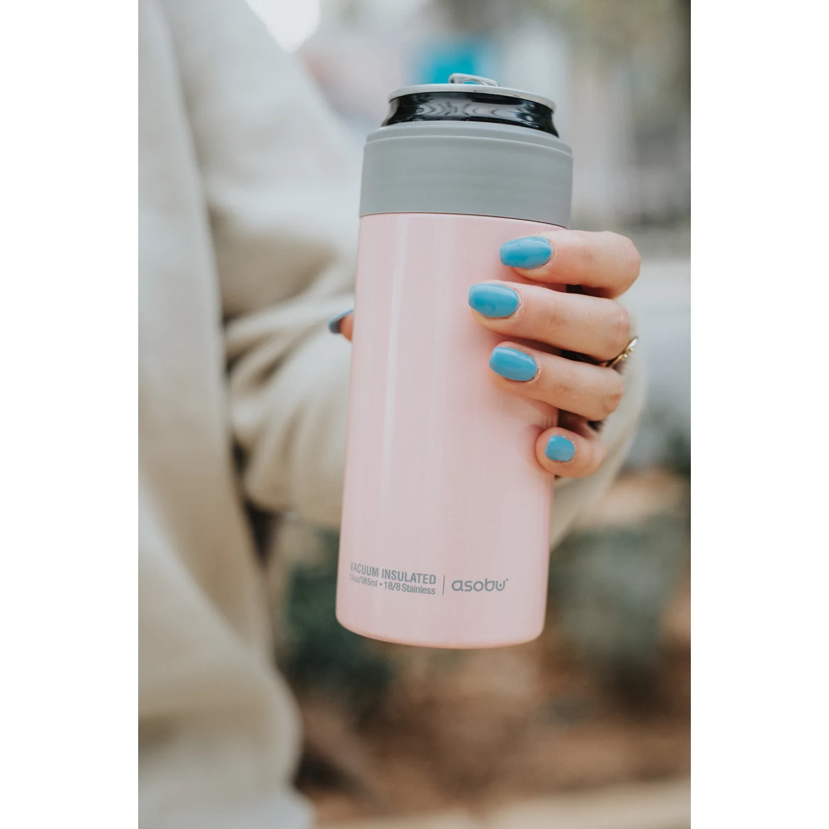 12 oz Asobu Insulated Slim Can Cooler 1