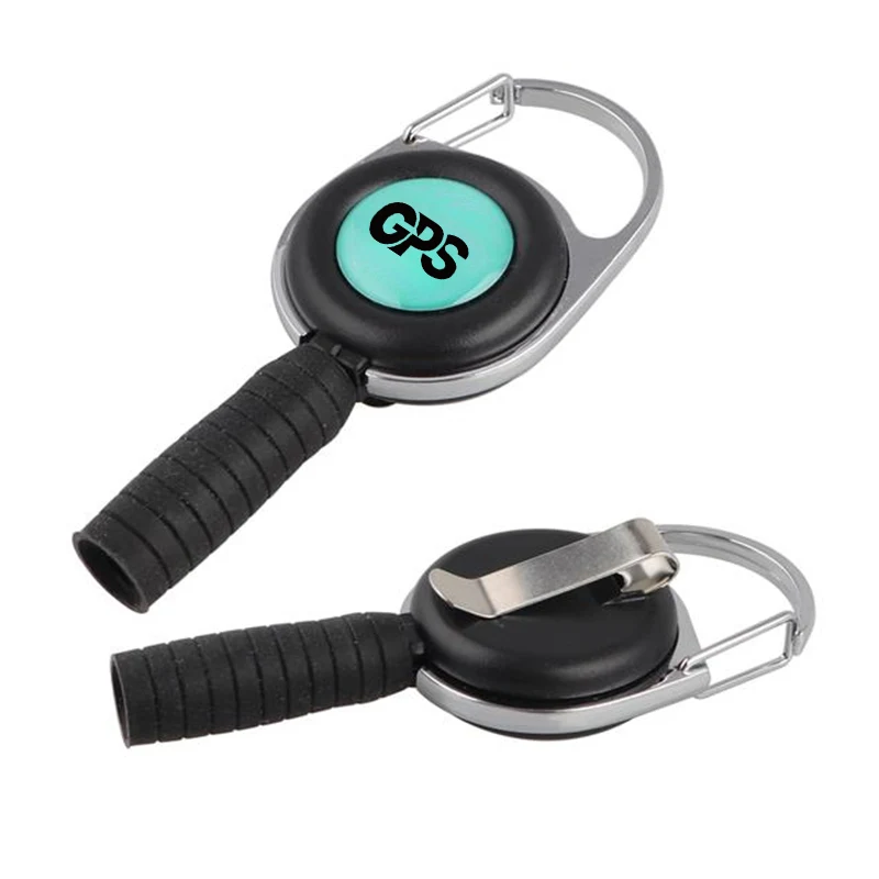 23" Retractable Pen Belt Clip and Carabiner 1