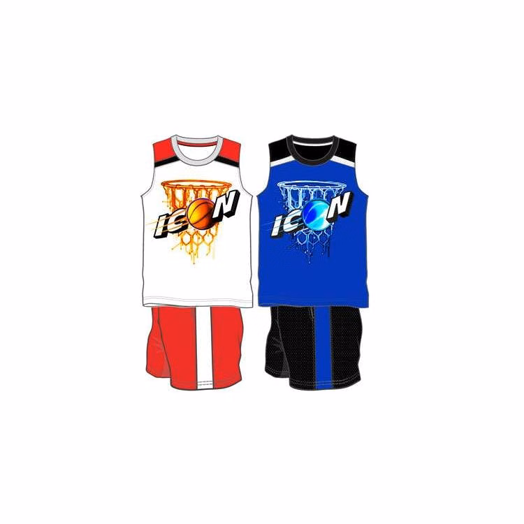 Boys Knit Tank Short Sets - Size 0-9M Assorted Colors