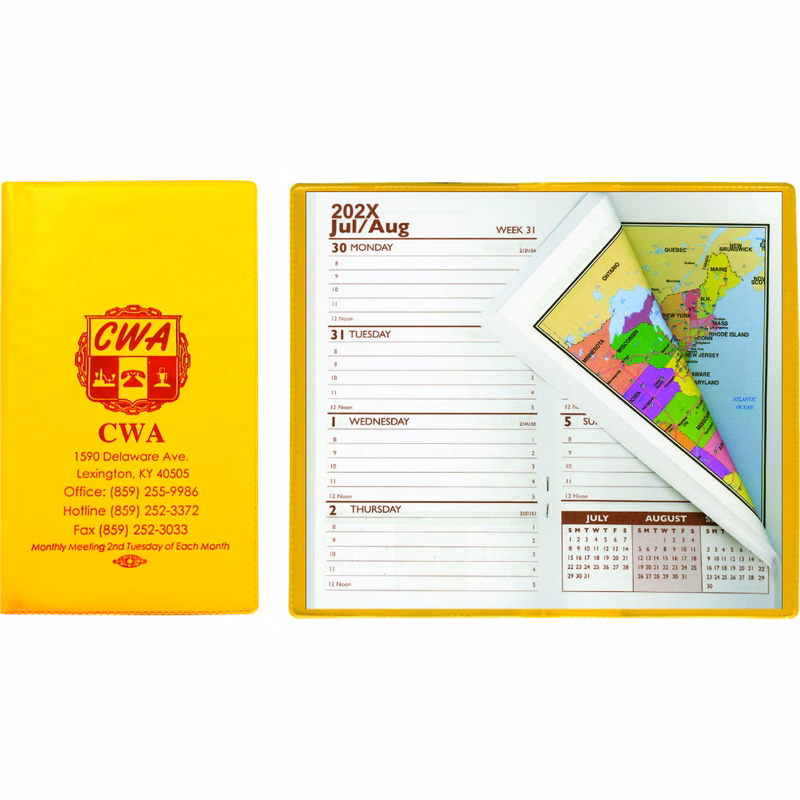 Standard Vinyl Weekly Pocket Planner