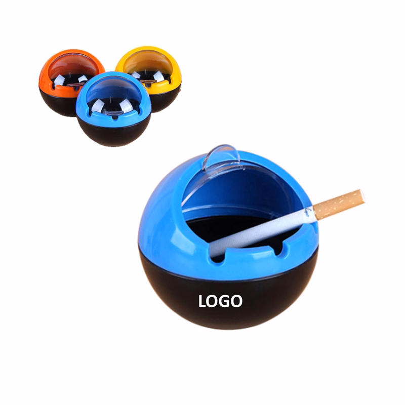 Creative Plastic Spherical Household Ashtray