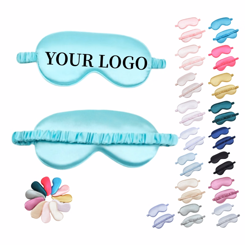 Elastic Double-Sided Silk Sleep Mask