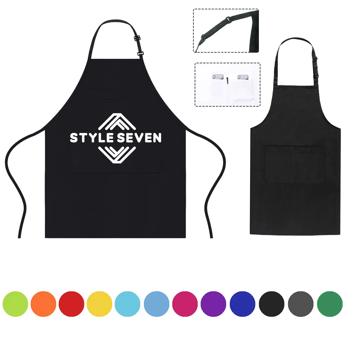 Durable High-Quality Kitchen Chef Cooking Apron 1