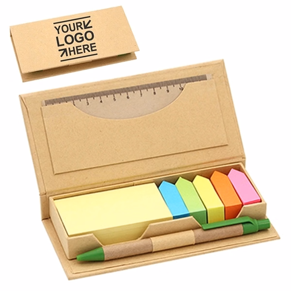 Promotional Note Sticky Pen Case
