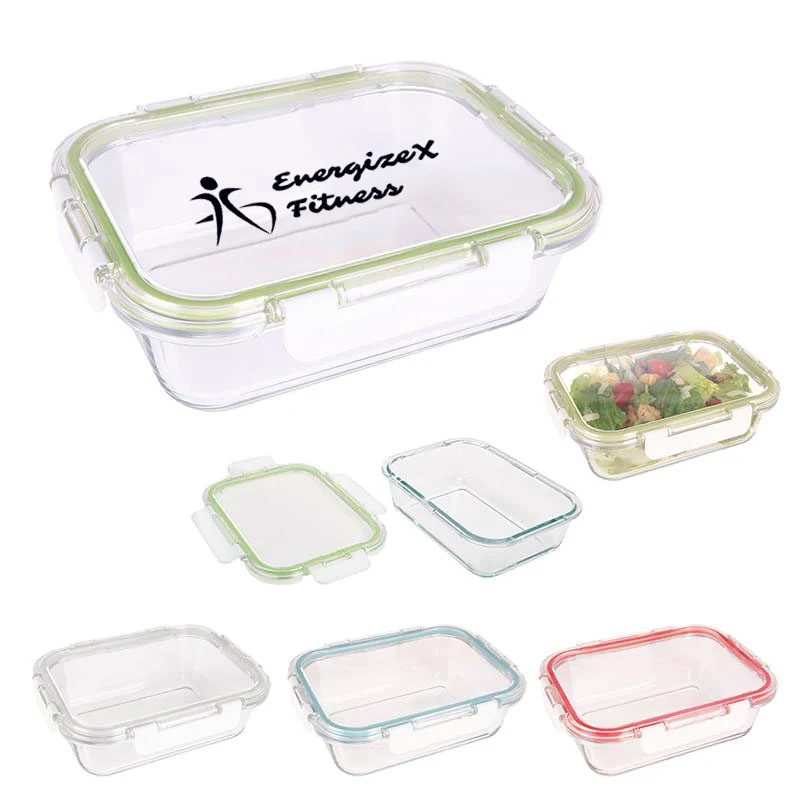 Square-Shaped Kitchen Companion Glass Container 1