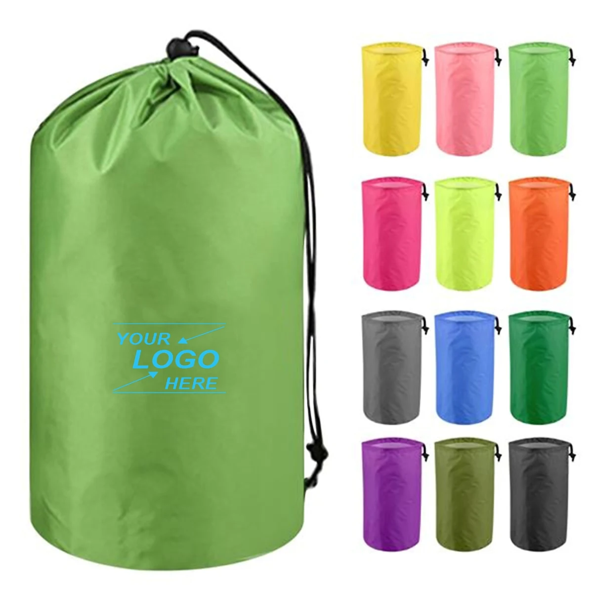 Nylon Drawstring Pouch Bag 1