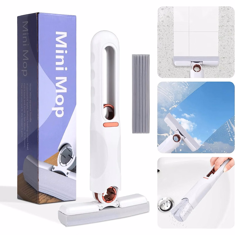 MOQ50 Portable Self-Squeeze Mini Mop