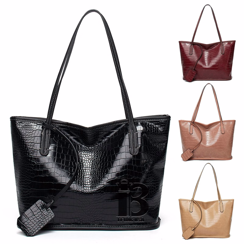 Vegan Leather Shoulder Bags