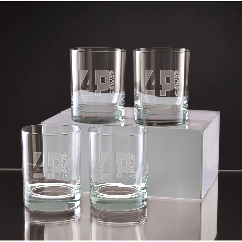 Executive Double Old Fashion - Set of 4 1