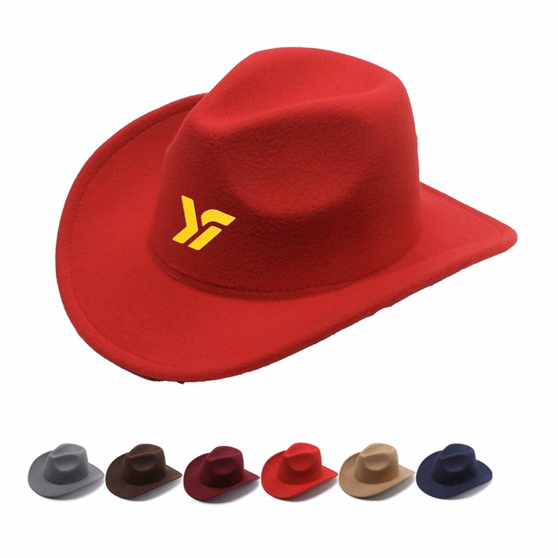 Unisex Wide Brim Cowboy Hat