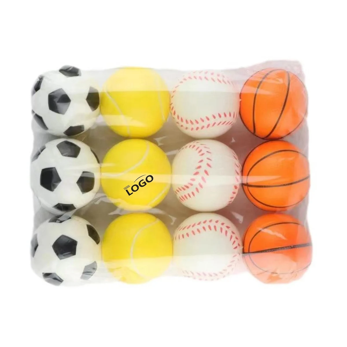 Mini PU Squeezable Stress Relief Balls MOQ 100PCS 1