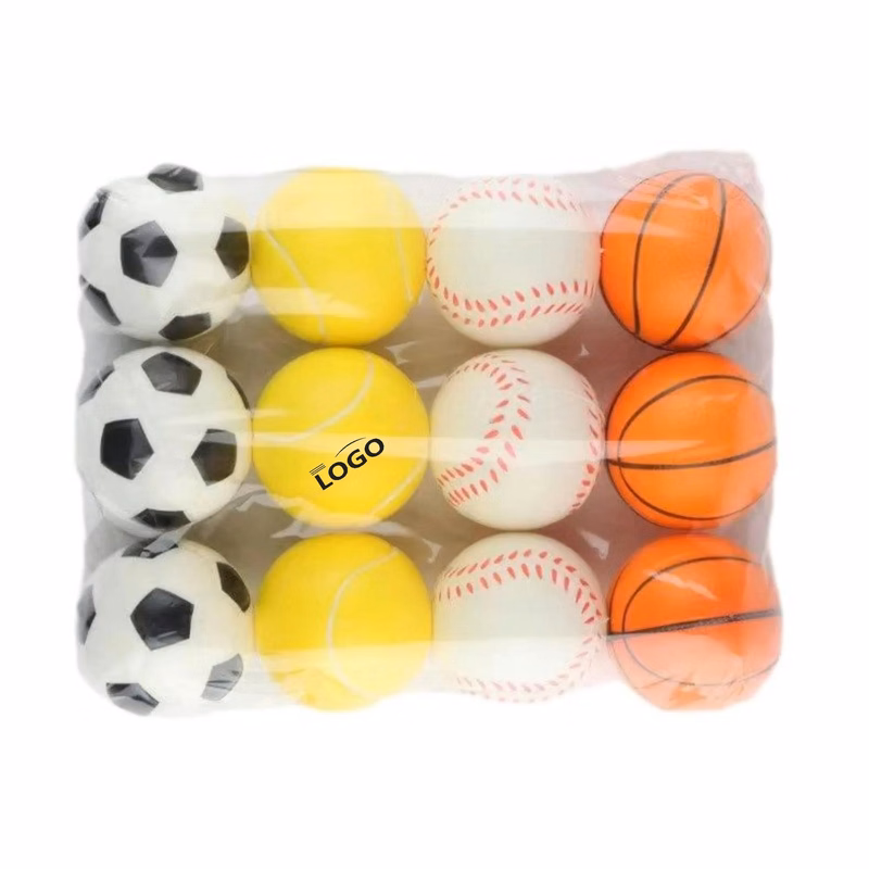 Mini PU Squeezable Stress Relief Balls MOQ 100PCS