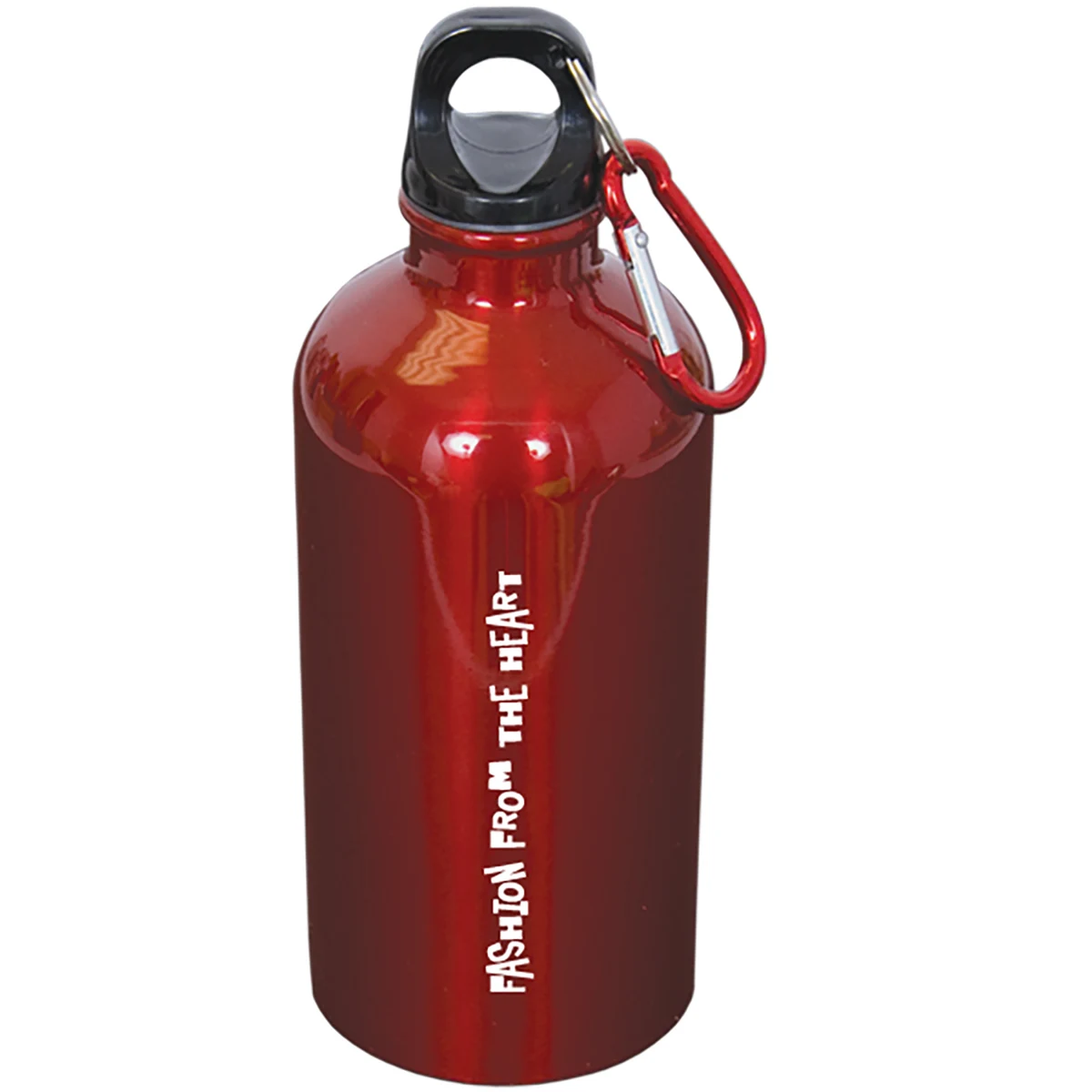 500 Ml (17 Fl. Oz.) Stainless Steel Bottle With Carabiner, custom water bottle with logo imprint 1