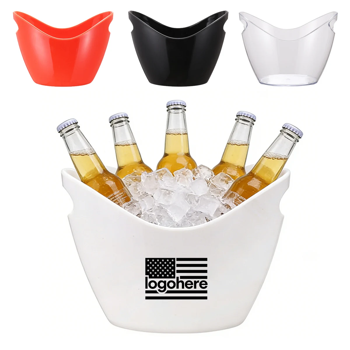 Large Capacity Acrylic Ice Bucket 1