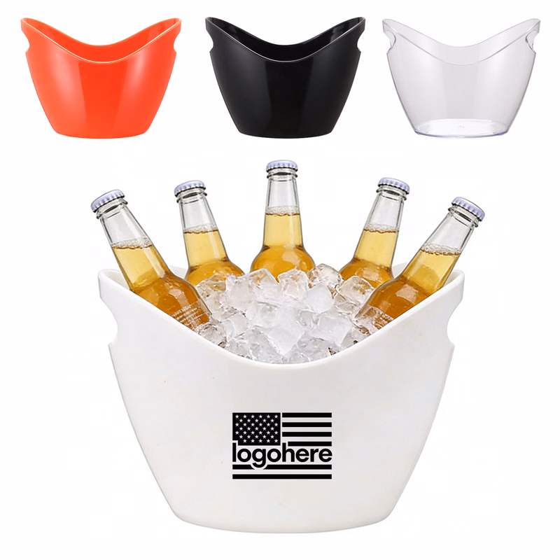 Large Capacity Acrylic Ice Bucket
