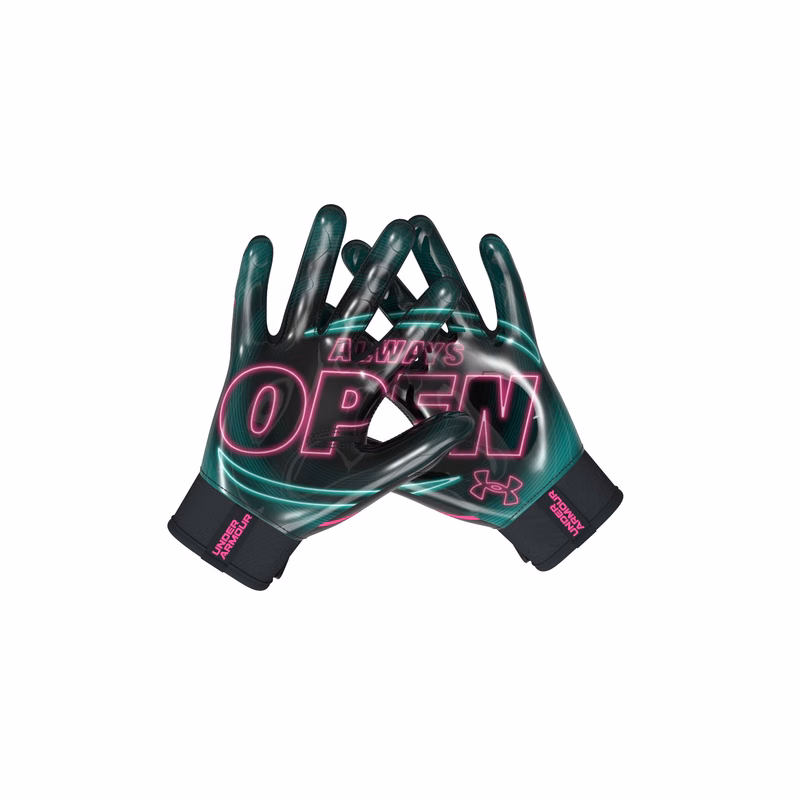 UA Blur LE Pee Wee Football Gloves
