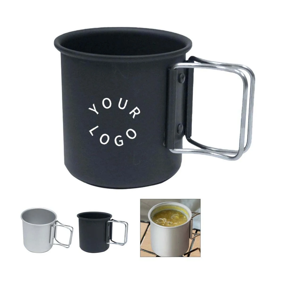Durable Aluminum Cup Lightweight and Reusable 1