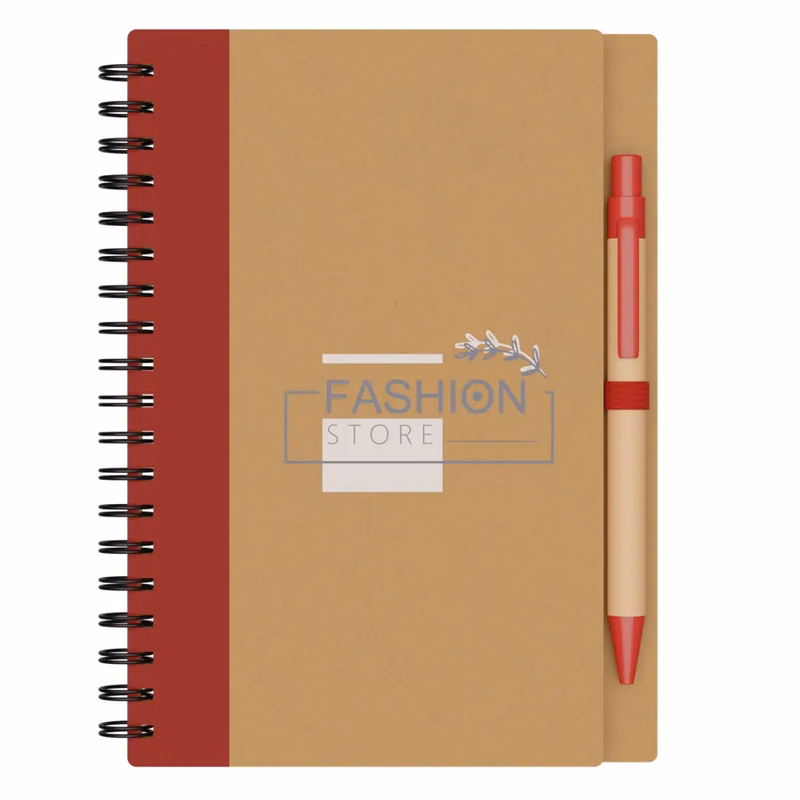 Eco Spiral Notebook & Pen