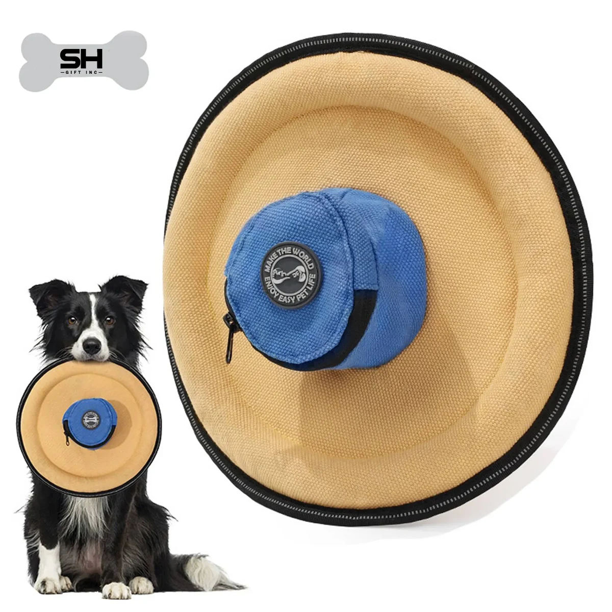 Hat Shape Flying Disc Dog Toy 1