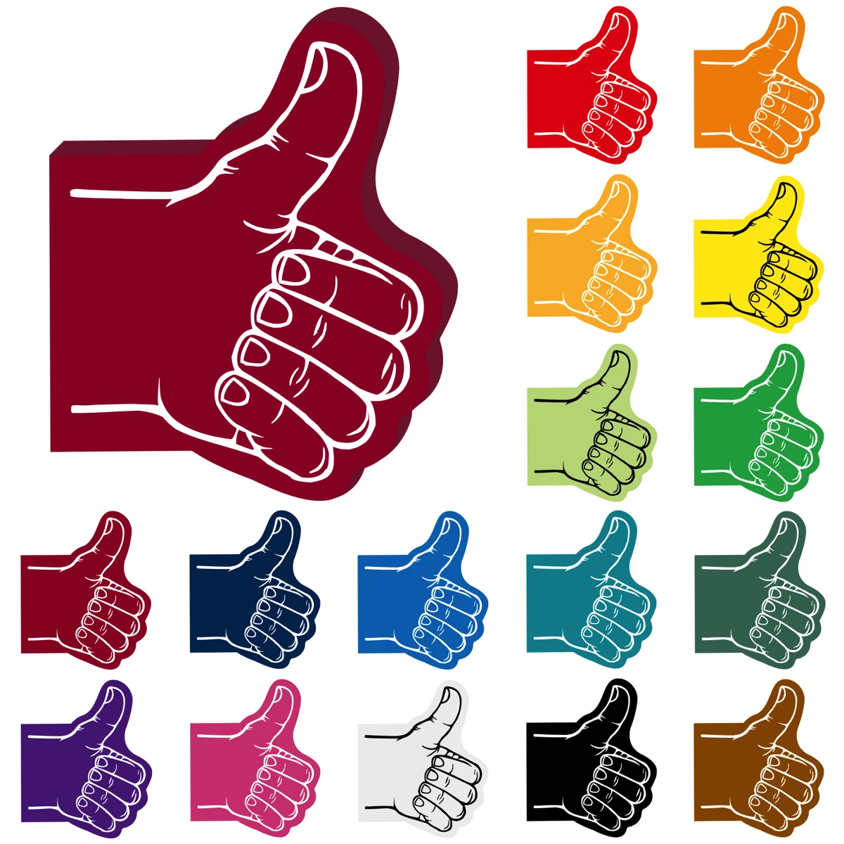 Giant Thumbs Up Hand 1