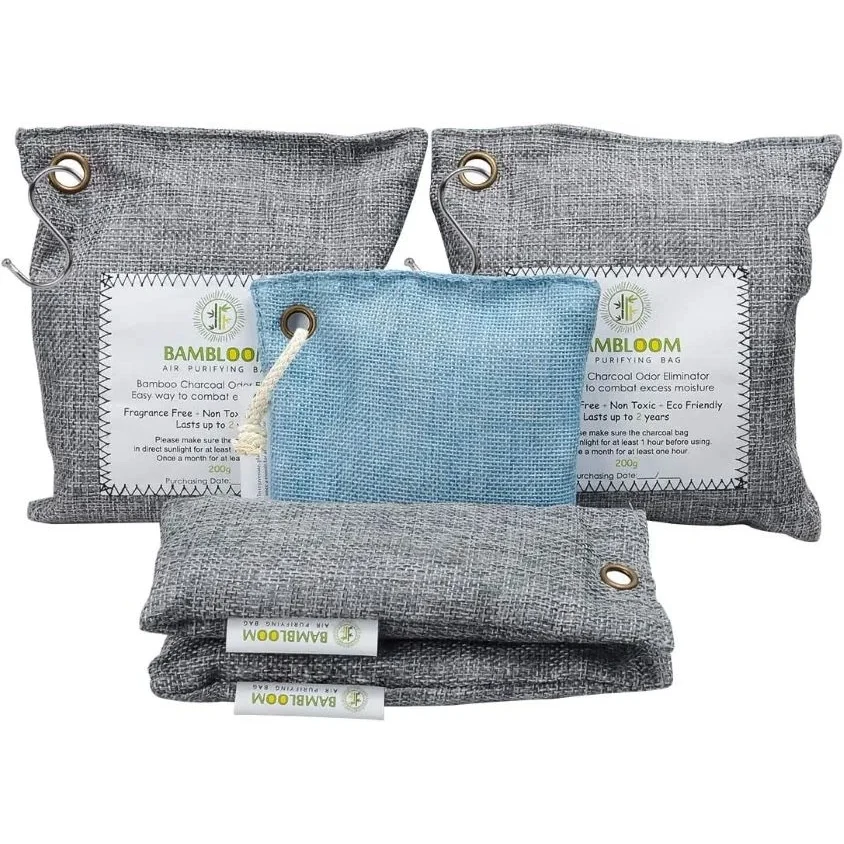 Bambloom Bamboo Charcoal Bags Odor Absorber 1