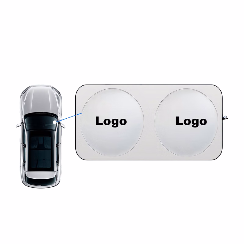 Foldable Car Sun Visor Custom Logo