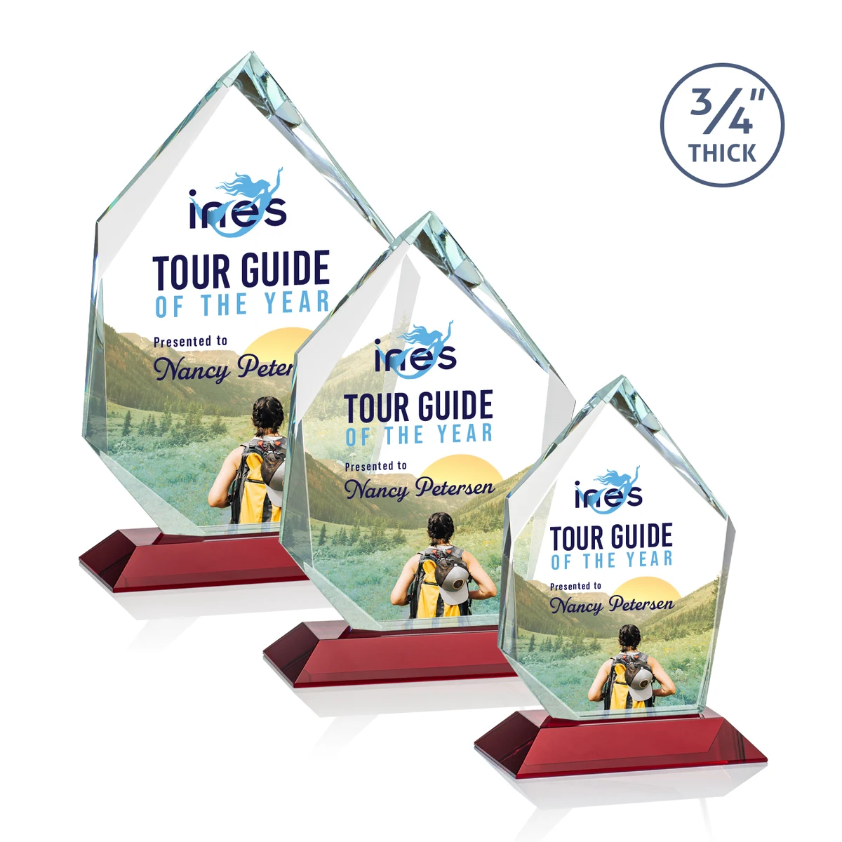 Deerhurst Ice Peak VividPrint™ Award - Red 1