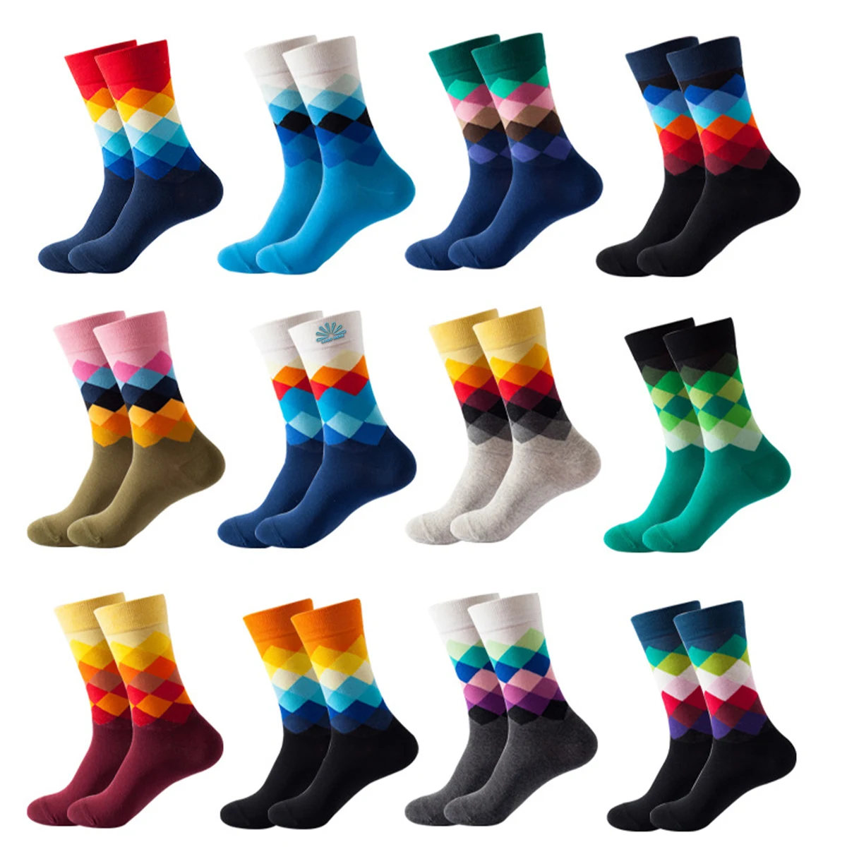 Customizable Warm Men's Socks for Winter 1