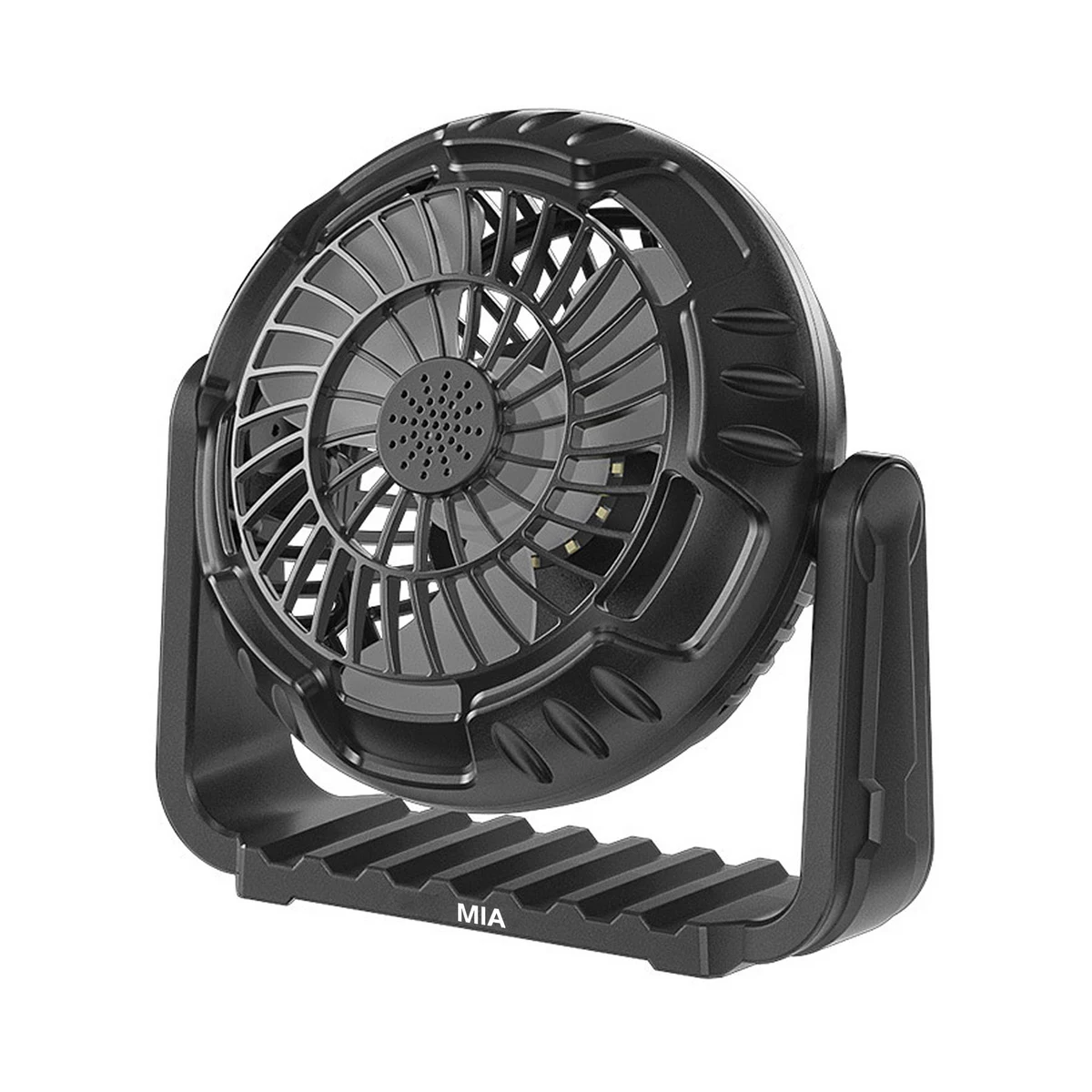 Outdoor Rechargeable Adjustable Whisper Fan With Hook 1