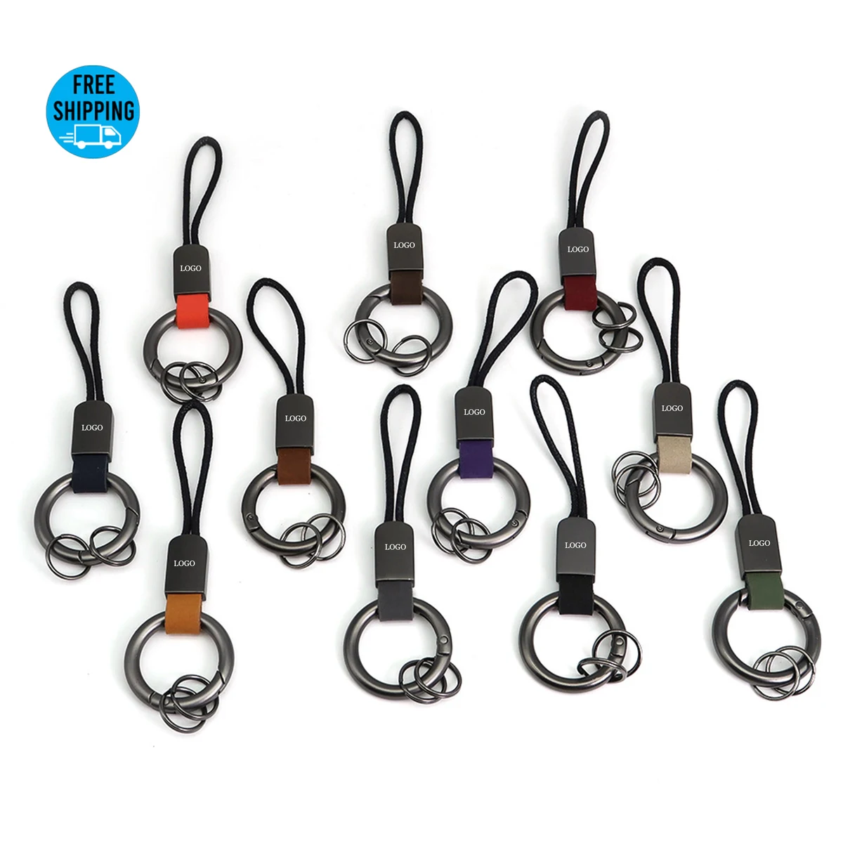 Leatherette Car KeyChain 1