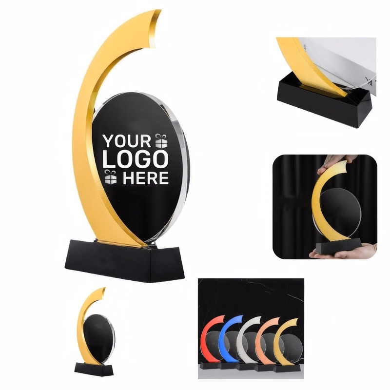 Sun And Moon Crystal Trophy