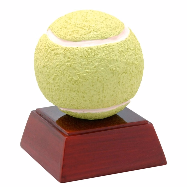 Tennis Resin Sculpture