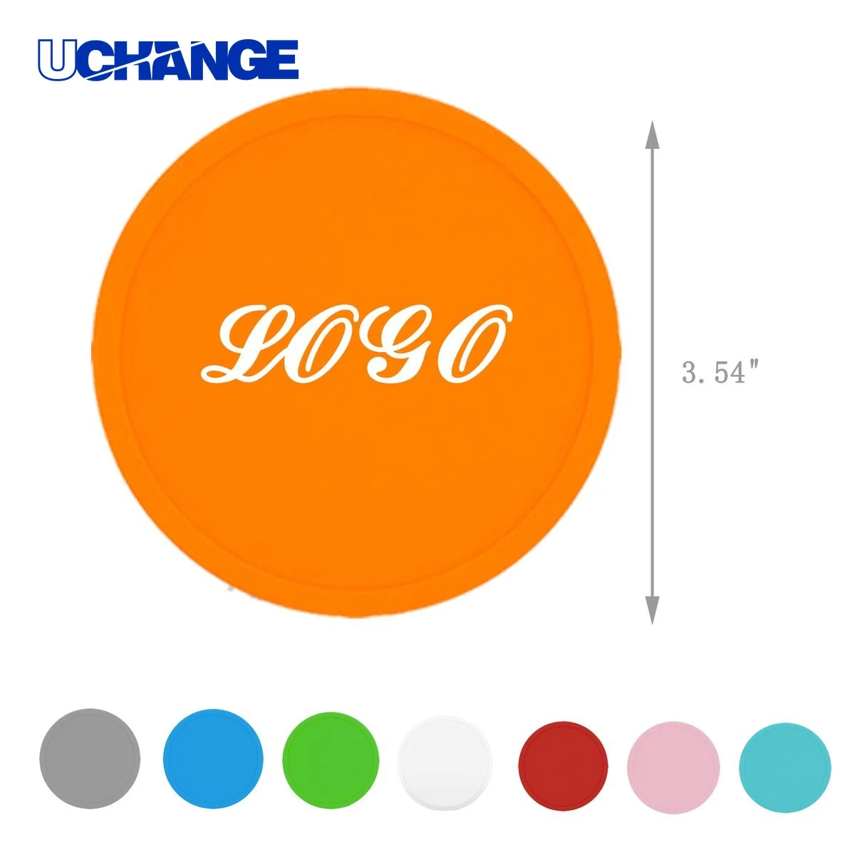 Round Silicone Drink Coaster Mat 1