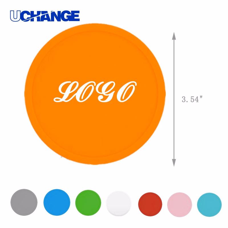Round Silicone Drink Coaster Mat
