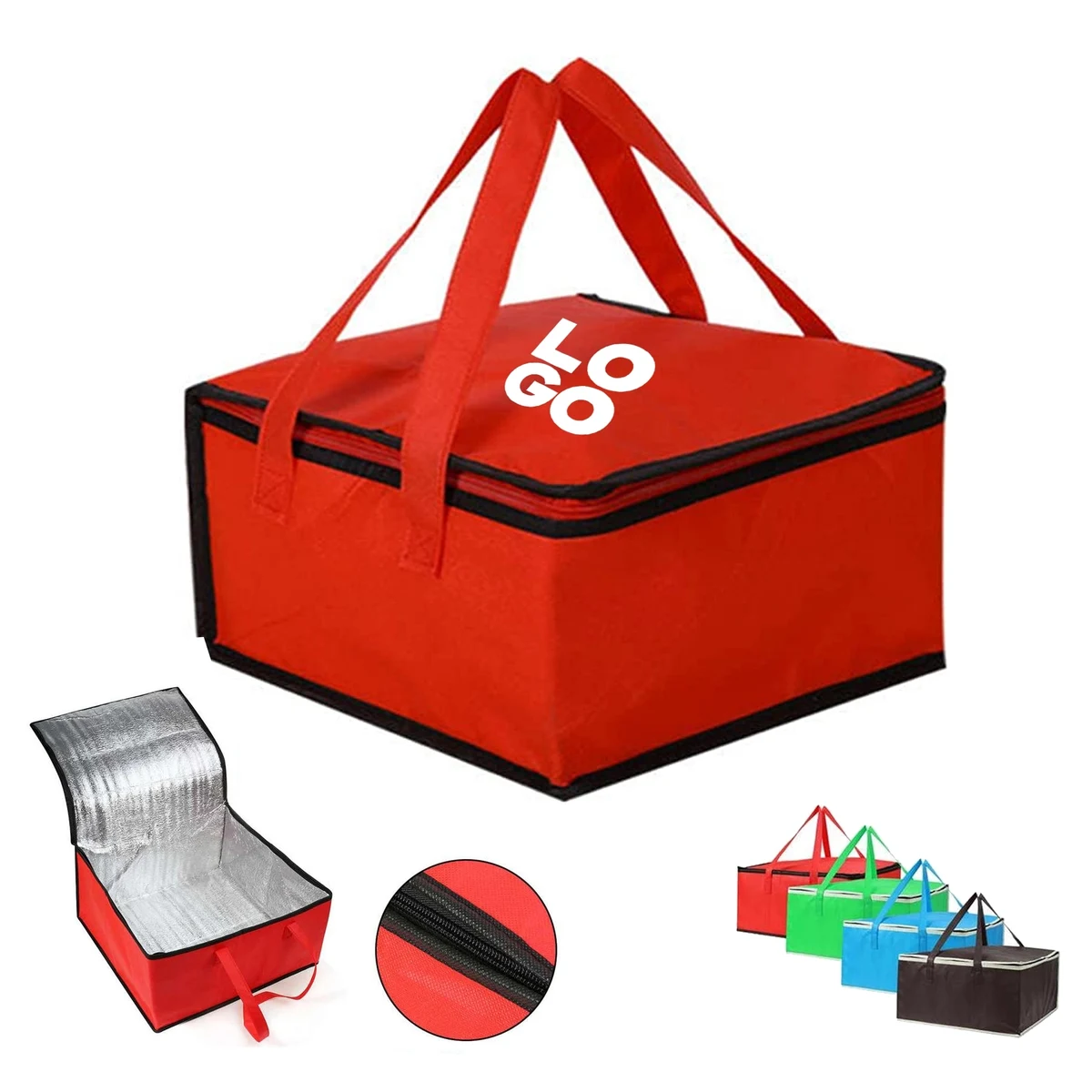 8 Inch Non-Woven Thermal Cooler Bag 1