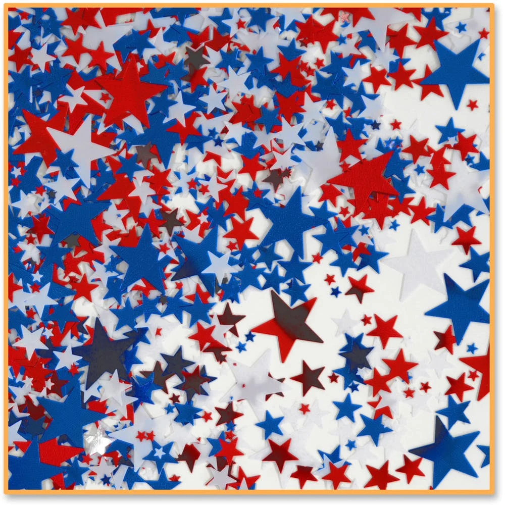 Patriotic Confetti - 0.5 oz 1